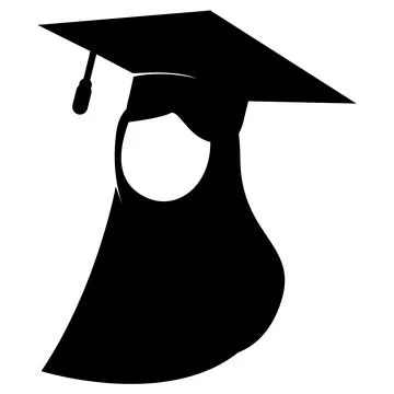 Graduation logo vector illustration design Stock Illustration