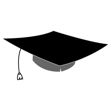 Graduation logo vector illustration design Stock Illustration