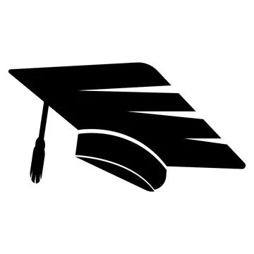 Graduation logo vector illustration design Stock Illustration