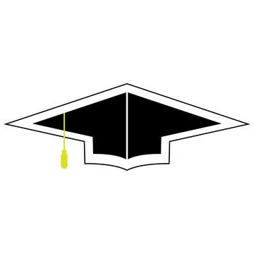 Graduation logo vector illustration design Stock Illustration