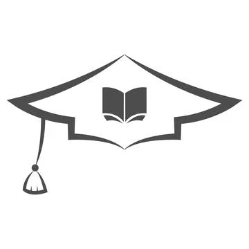 Graduation logo vector illustration design Stock Illustration