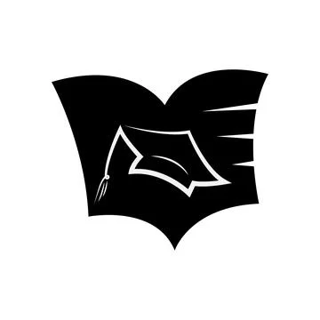 Graduation logo vector illustration design Stock Illustration