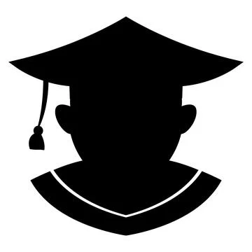 Graduation logo vector illustration design Stock Illustration