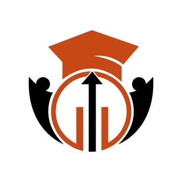 Graduation man icon. Master study celebration people design Stock Illustration