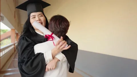Graduation of social distancing 스톡 동영상 149907062