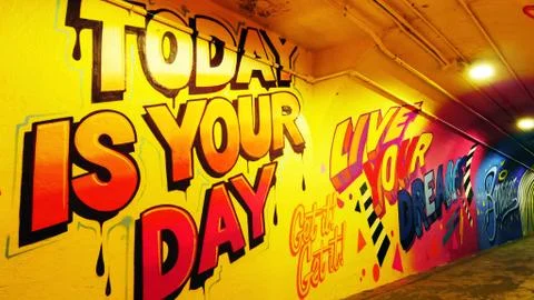 Graffiti 1 Stockfoto's