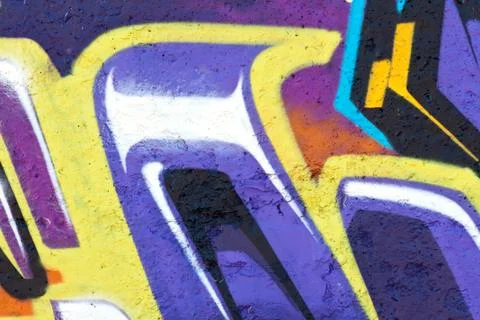 Graffiti abstract creative background colors Stock Illustration