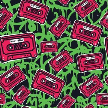 Graffiti Abstract pattern Stock Illustration