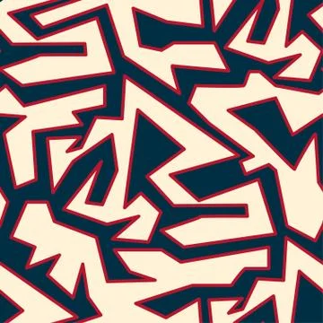 Graffiti abstract seamless pattern grunge effect vector illustration 스톡 일러스트