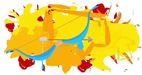 Graffiti Ancient arrow Stock Footage 330177855