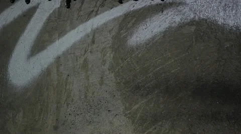 Graffiti art in the making _6 Stock Footage 10861356