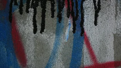 Graffiti art in the making _7 Stock Footage