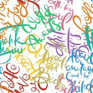 Graffiti background seamless pattern. Hand style tagging Stock Illustration