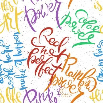 Graffiti background seamless pattern. Hand style tagging Stock Illustration