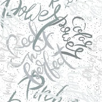 Graffiti background seamless pattern. Hand style tagging Stock Illustration