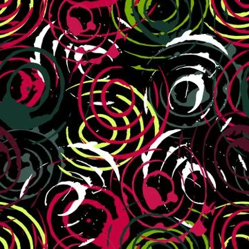 Graffiti Background seamless pattern Stock Illustration