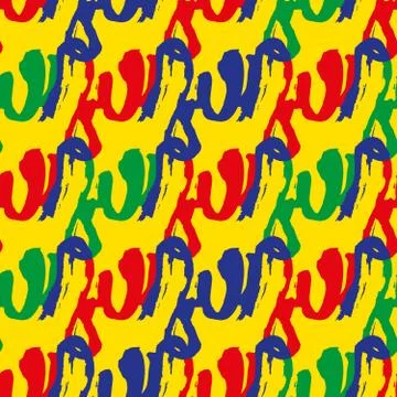 Graffiti Background seamless pattern Stock Illustration