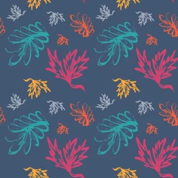 Graffiti Background seamless pattern Illustrazione stock