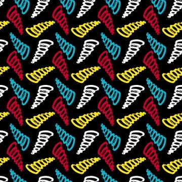 Graffiti Background seamless pattern Stock Illustration