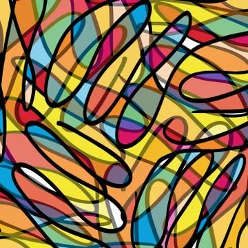 Graffiti beautiful abstract background Illustrazione stock