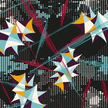 Graffiti beautiful abstract background vector illustration Stock-Illustration