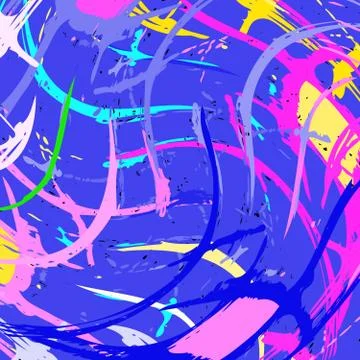 Graffiti beautiful abstract background vector illustration Stock Illustration