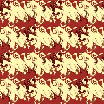 Graffiti beautiful seamless pattern vector illustration grunge effect Stock Illustration