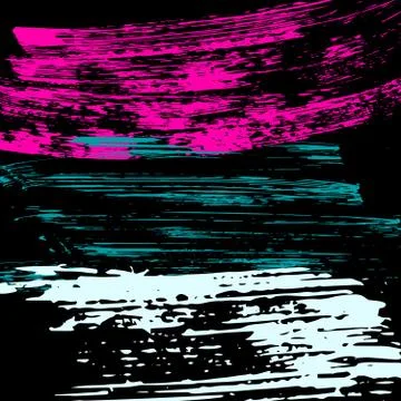 Graffiti on a black background vector illustration Stock Illustration