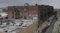 Graffiti on Brick Wall Building, Colorful Queens Boroughs , New York City, USA HD Footage