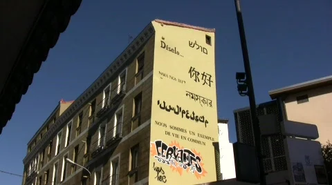 Graffiti Building Stock Footage 329265