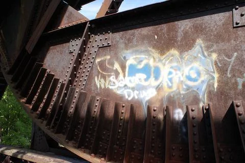 Graffiti Closeup Stock Photos