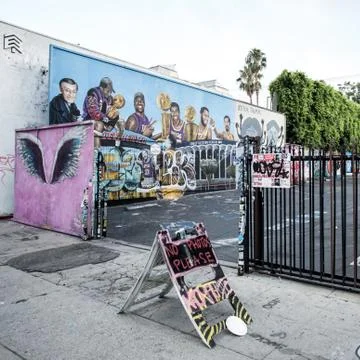 Graffiti colette miller Stock Photos