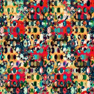 Graffiti colored seamless texture vector illustration Stock Illustration