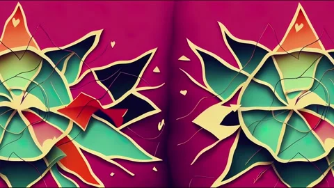 Graffiti elements set spray,arrows,crown,heart and stars, bright 2d illustrated Stock Footage 220114669