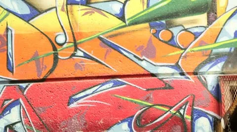 Graffiti. Video stock 10864632