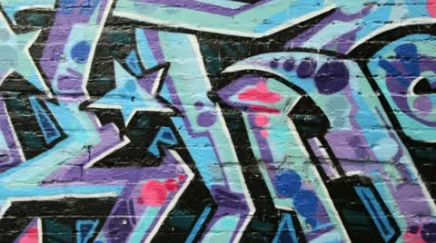 Graffiti. Stock Footage 10864656