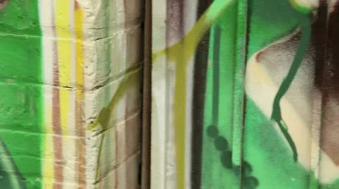 Graffiti. Stock Footage 10864834