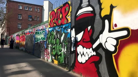 Graffiti Video stock 173316572
