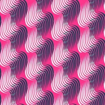 Graffiti on a geometric background seamless pattern Stock Illustration