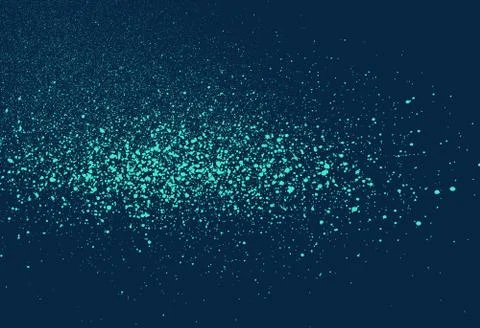 Graffiti grunge spray effect in blue tones Stock Illustration