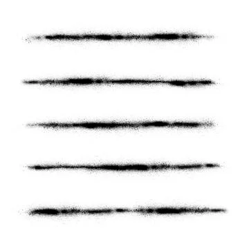 Graffiti long thin lines sprayed in black over white Illustrazione stock