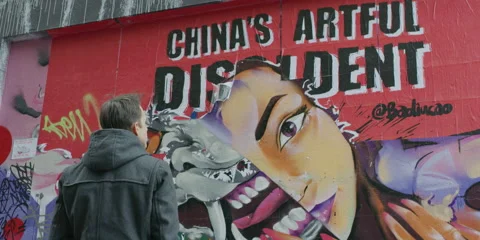 Graffiti looking-at A001 C016 0927TK 001 Stock Footage 147633214