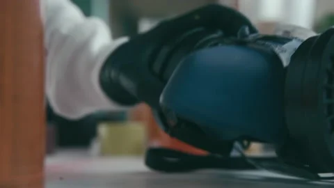 Graffiti Mask Video stock 146636817