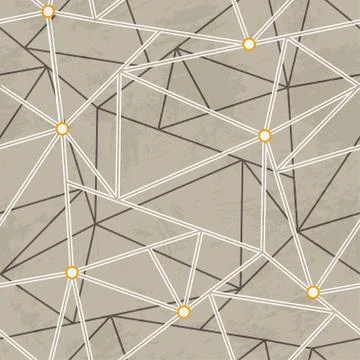 Graffiti maze seamless pattern Stock Illustration