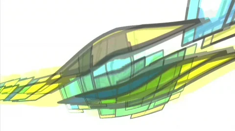 Graffiti motion vector animation Stock Footage 492551