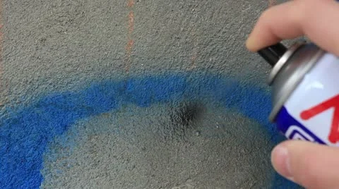 Graffiti paint _2 Stock Footage 10860732
