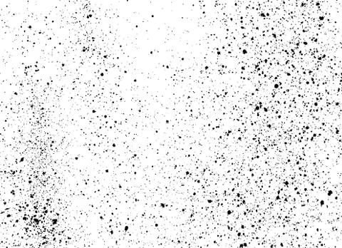Graffiti paint splatter pattern in black over white 스톡 일러스트