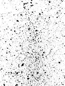 Graffiti paint splatter pattern in black over white Stock Illustration