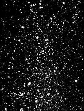 Graffiti paint splatter pattern in white over black Stock Illustration