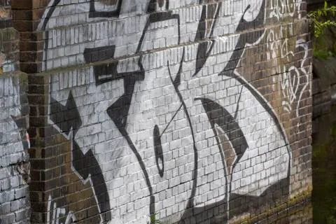 Graffiti Foto stock